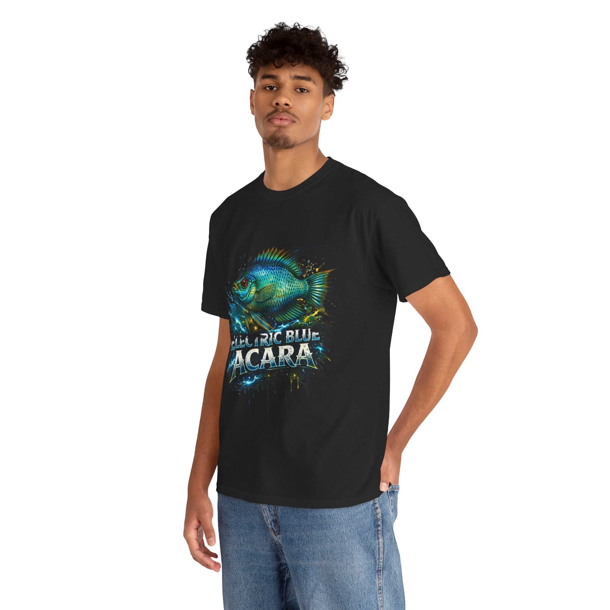 Electric Blue Acara – Premium Graphic Tee