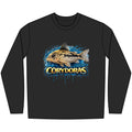 Peppered Corydoras Fish Technical Performance Long-Sleeve – Aquarium Catfish Graphic Shirt