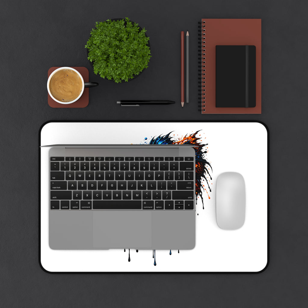 Fire & Ice Guppy – Premium "Infinite Flow" Desk Mat