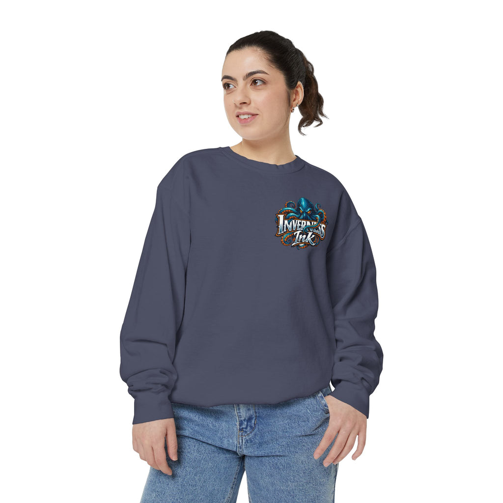 Betta Bliss Sweatshirt — Colorful Betta Fish Graphic Crewneck