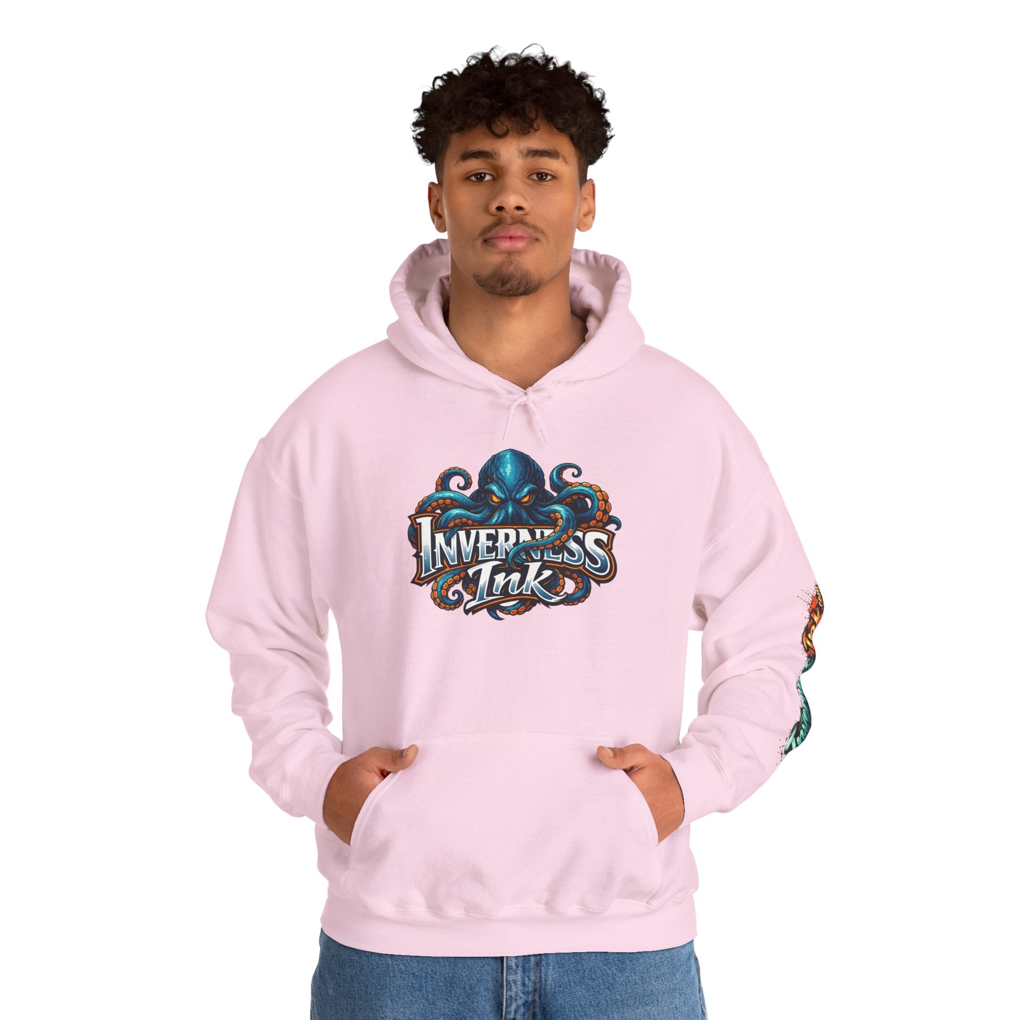 Electric Paint Betta — Artisan Series Hoodie — Inverness Ink Graphic Pullover