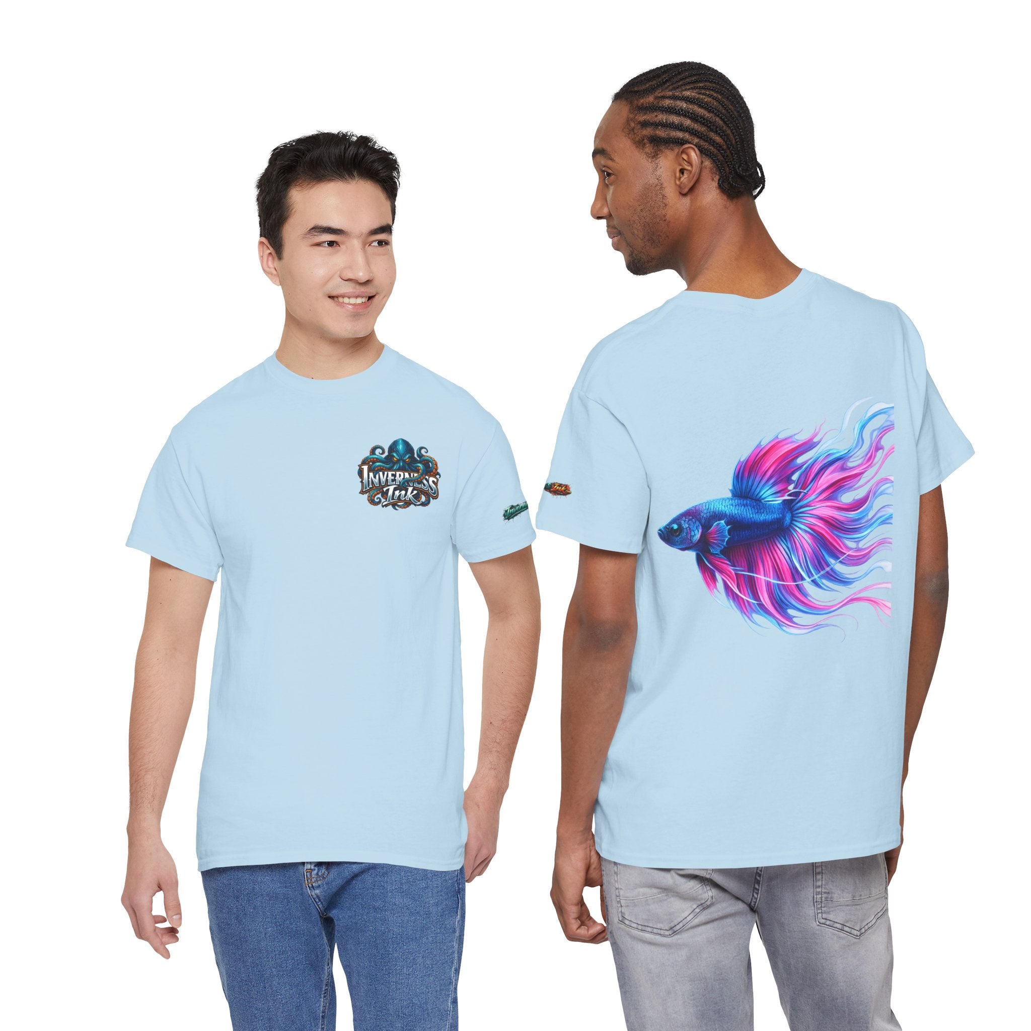 Electric Paint Betta — Classic Heavy Cotton Tee