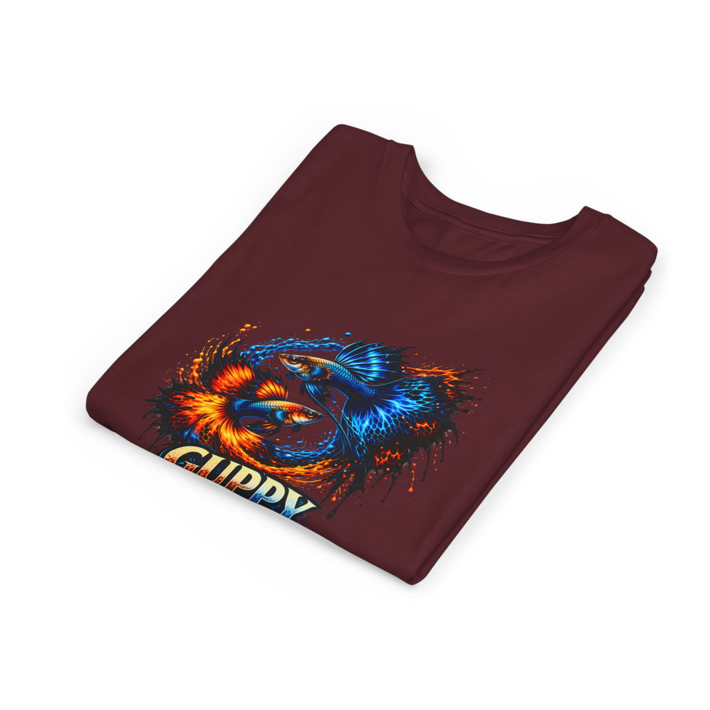 Fire & Ice Guppy – Youth "Neon Flare" Premium Tee