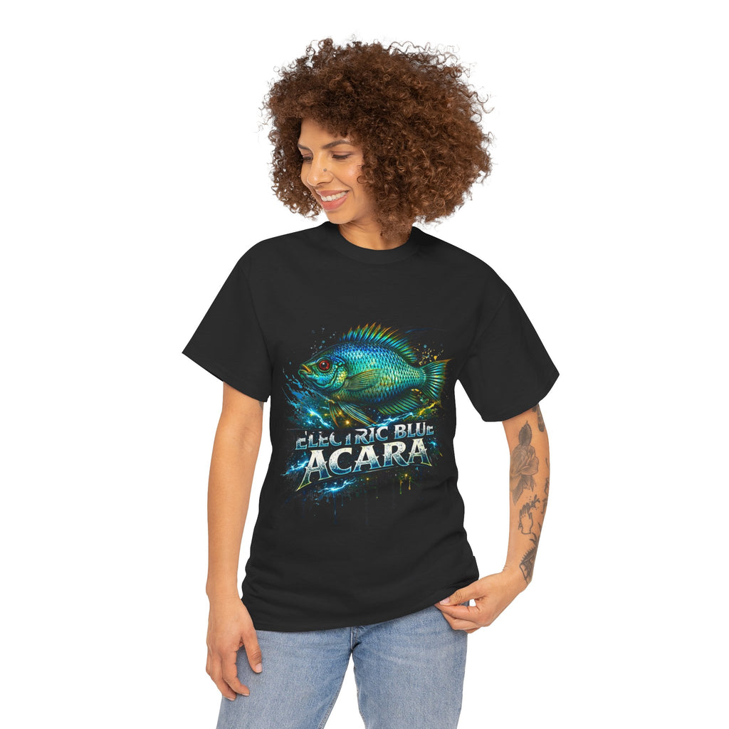 Electric Blue Acara – Premium Graphic Tee