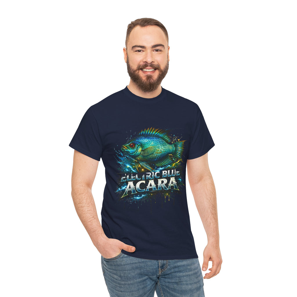 Electric Blue Acara – Premium Graphic Tee