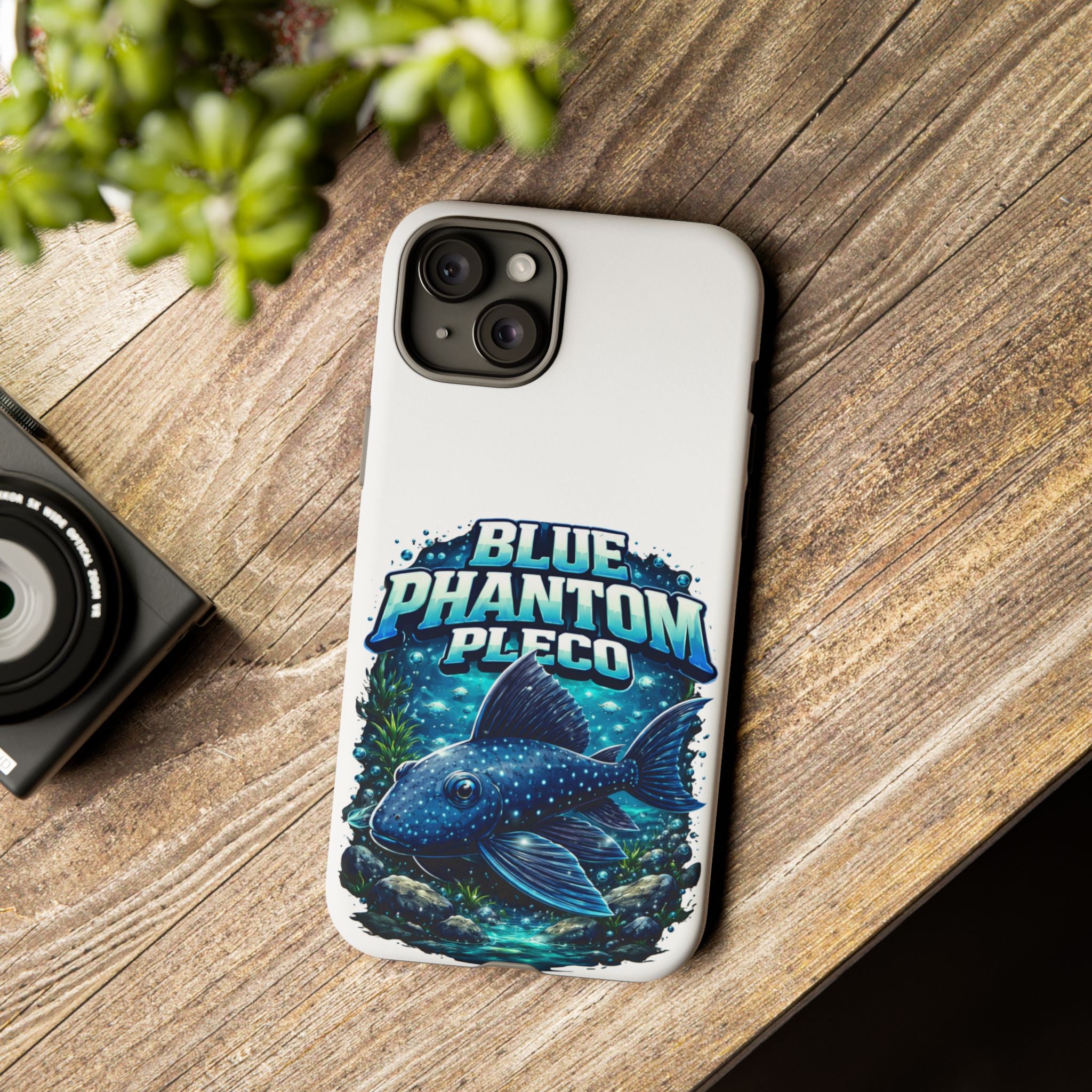 Blue Phantom Pleco Phone Case