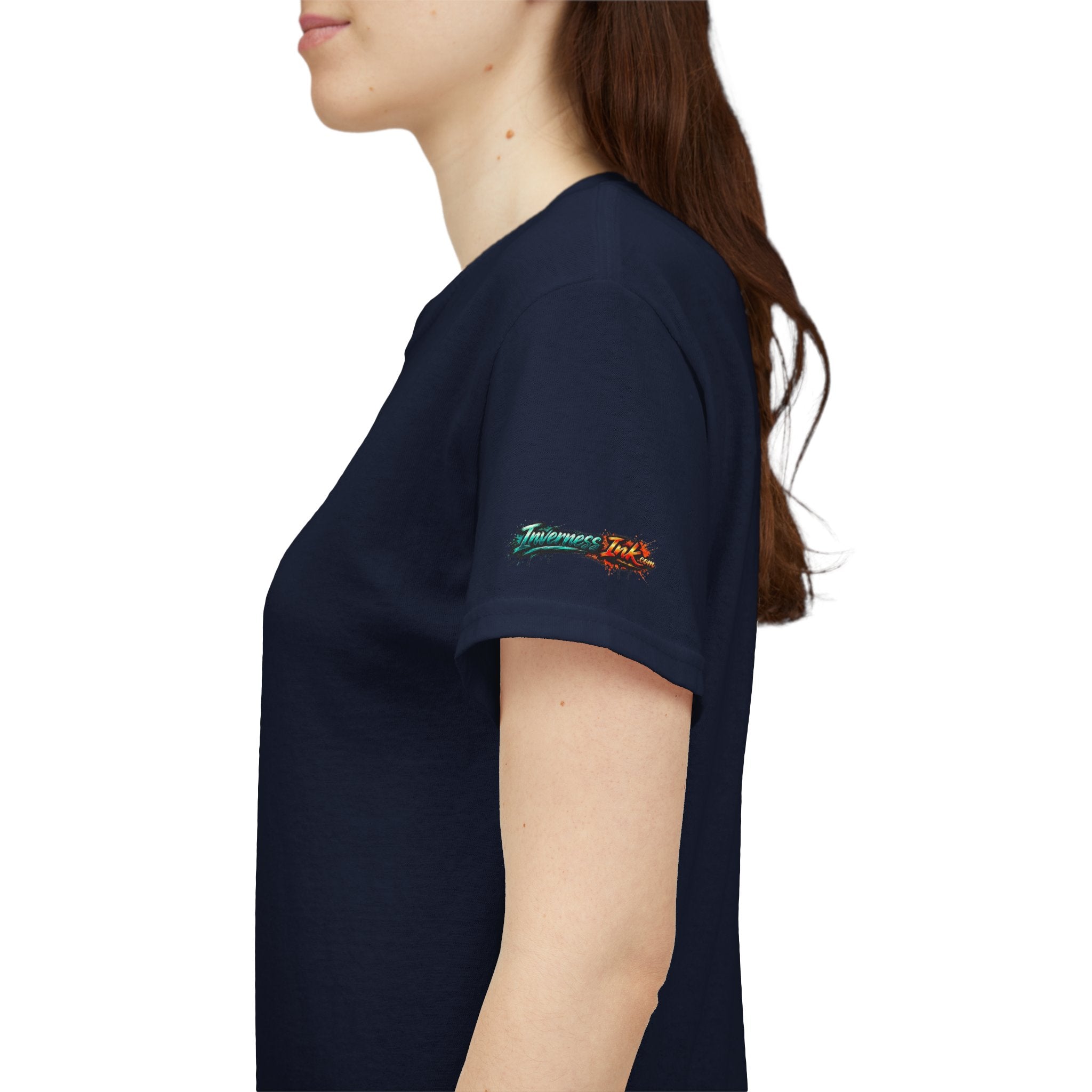 Angelfish Graphic Tee — Blue Tropical Fish Shirt