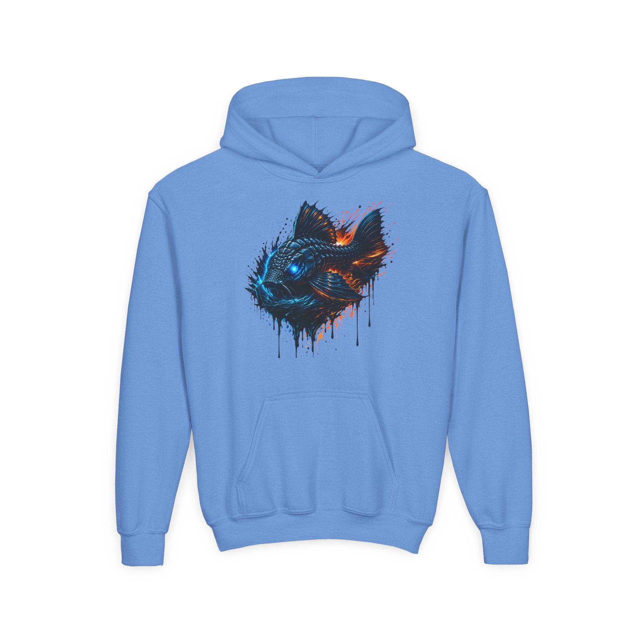 Armored Pleco L-185 – Youth Premium Hooded Sweatshirt