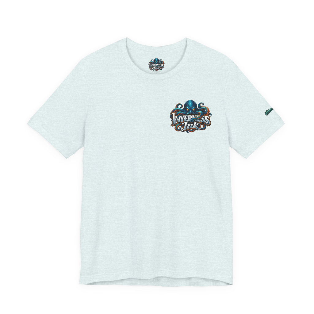 Betta Fish Graphic Tee — Vibrant Blue & Pink Aquatic Art T‑Shirt