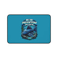 Blue Phantom Pleco Desk Mat — Aquarium Fish Gaming Mouse Pad