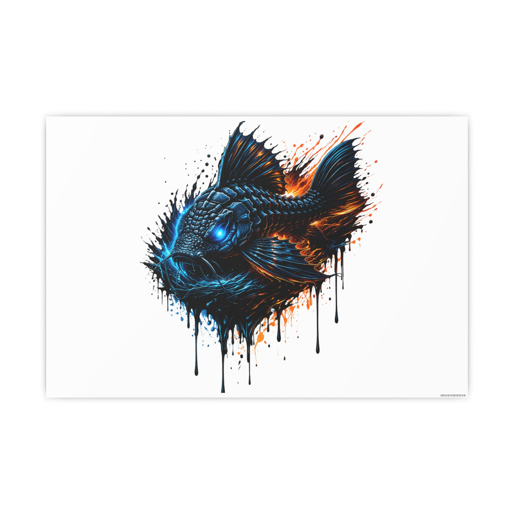 Armored Pleco L-185 – Premium Satin Photo Art Poster