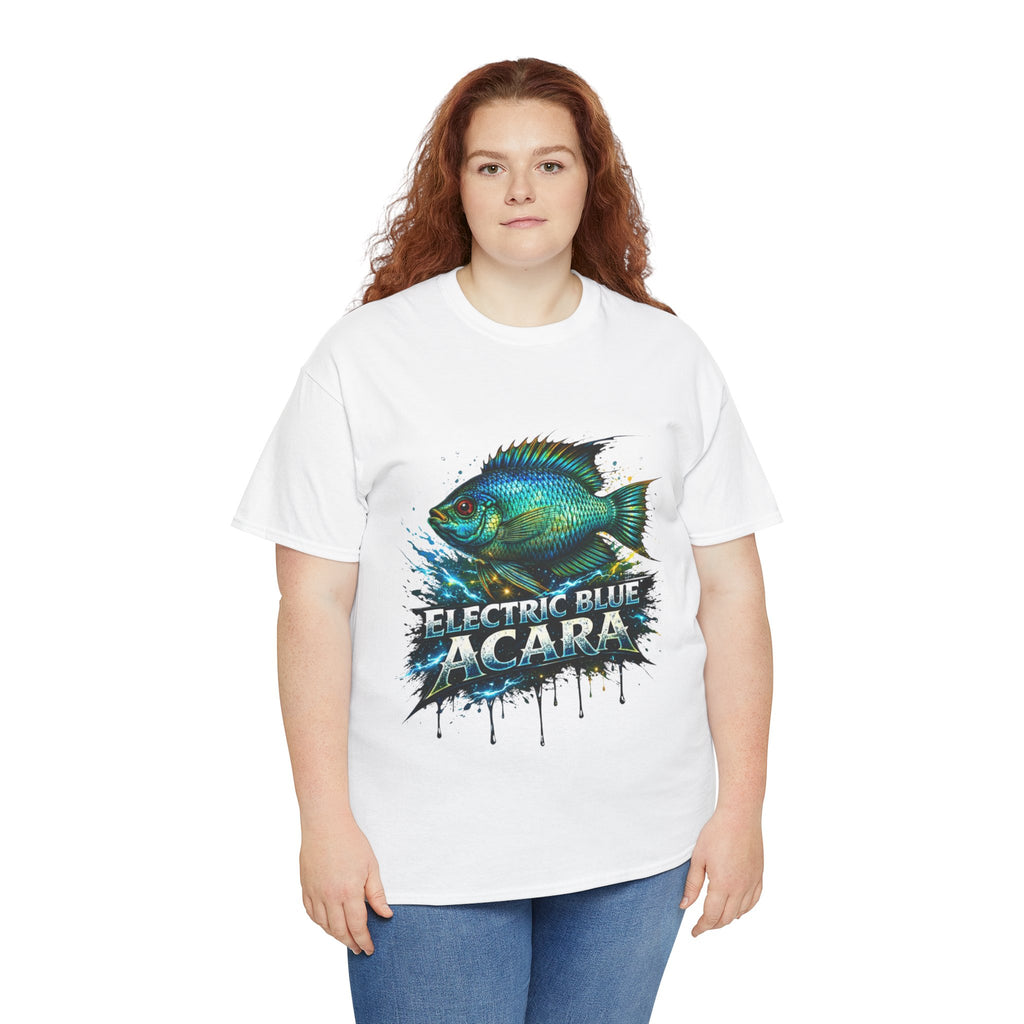 Electric Blue Acara – Premium Graphic Tee