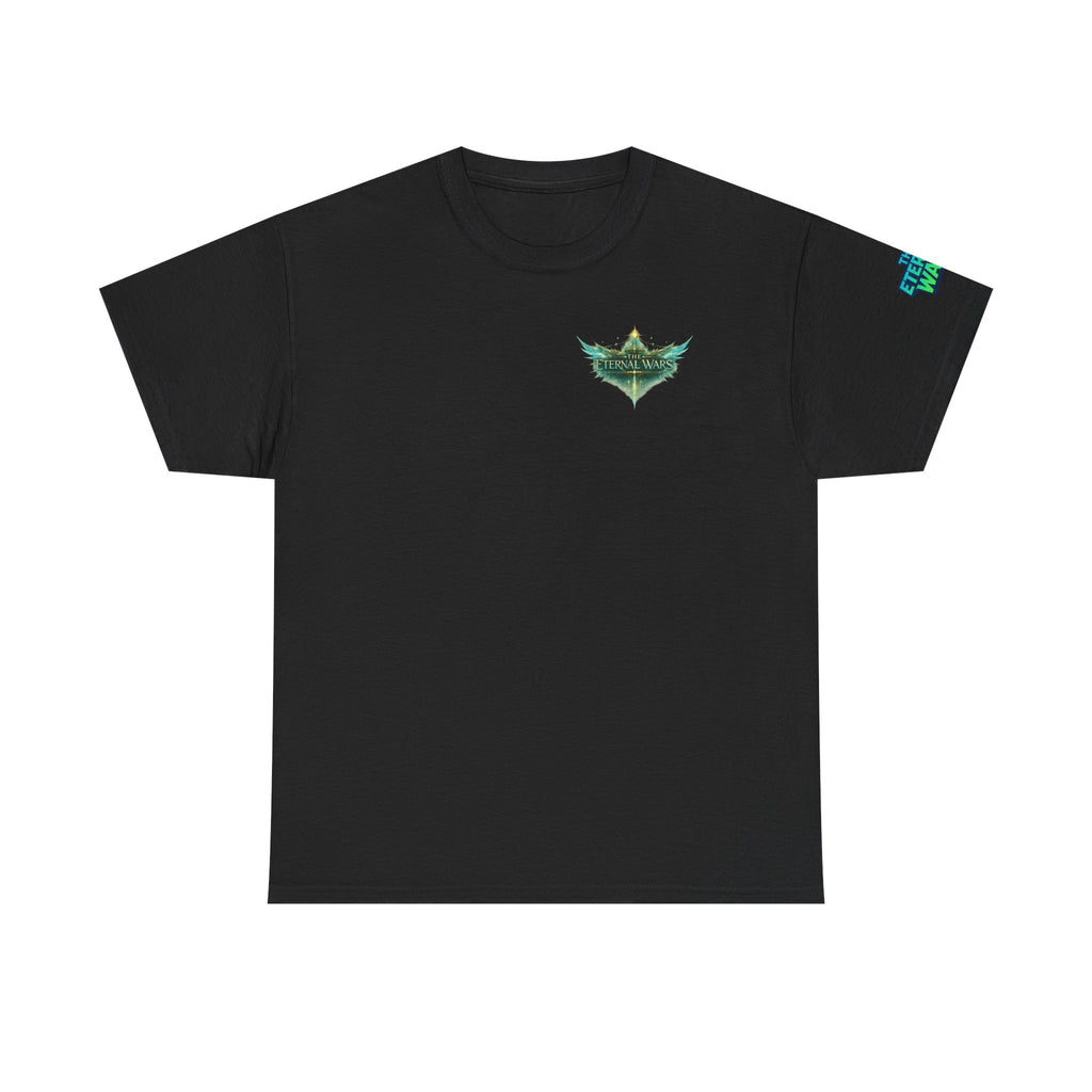 The Eternal Wars Graphic Tee – "Cambria" Winged Warrior Shirt