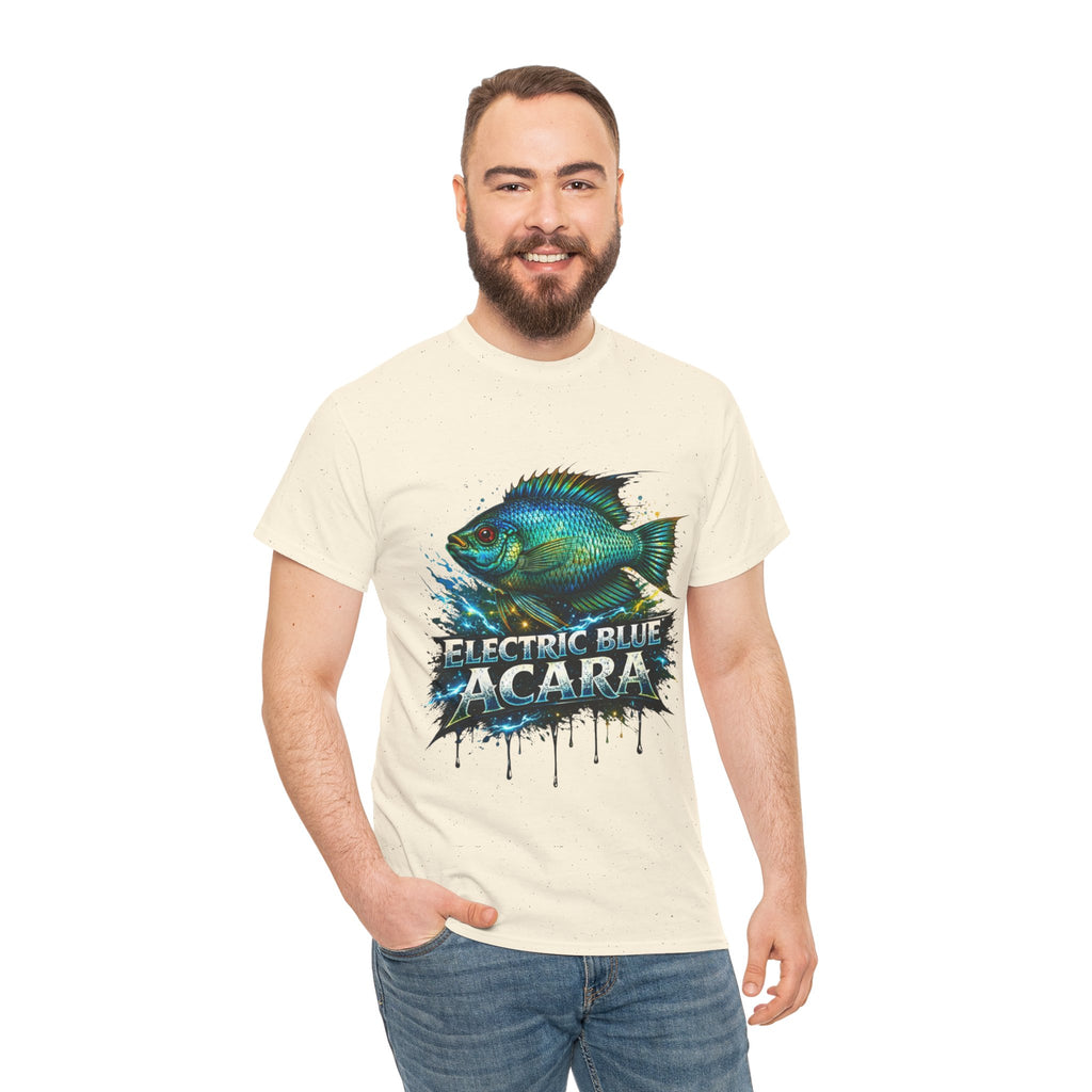 Electric Blue Acara – Premium Graphic Tee