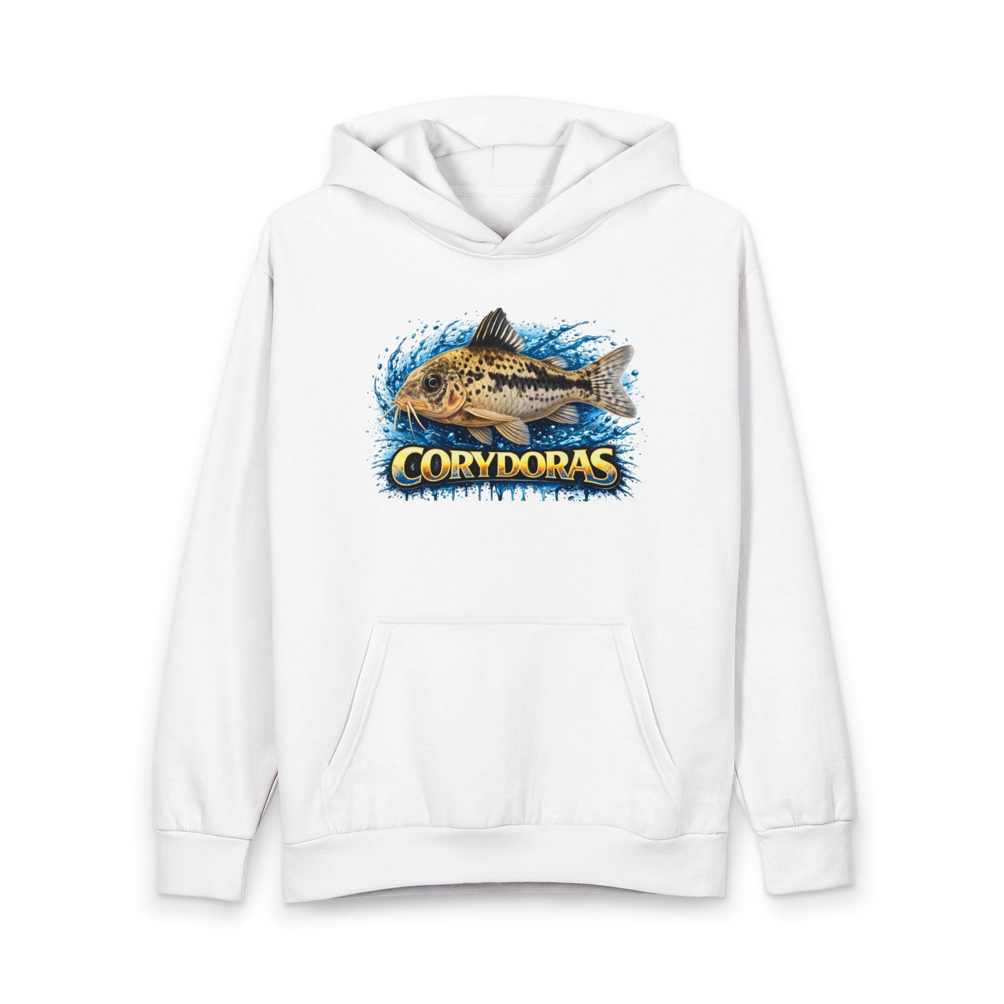 Corydoras Fish Hoodie – Aquarium Catfish Pullover for Fishkeepers