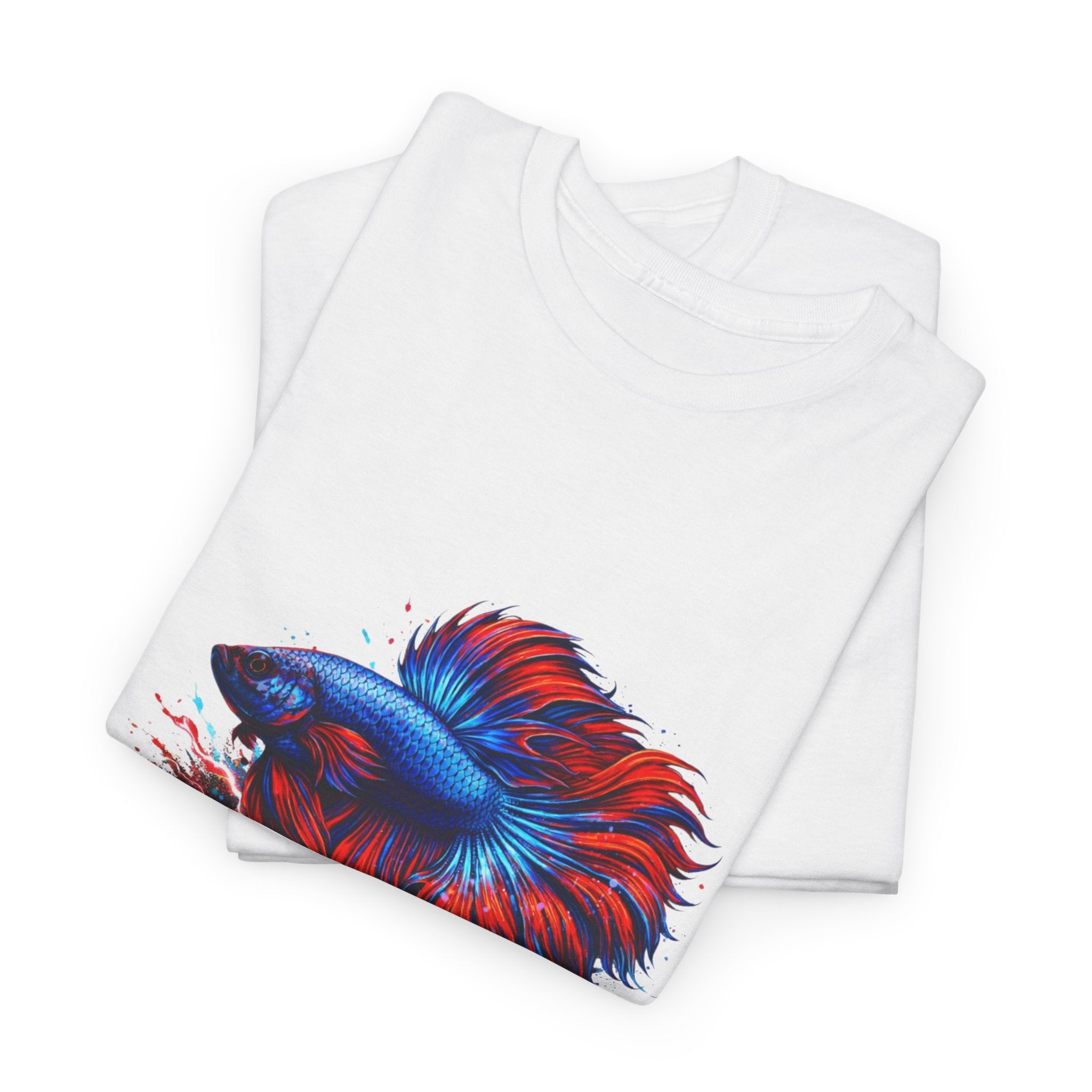 Betta Fish T-Shirt — Fiercely Betta Colorful Aquarium Fish Tee