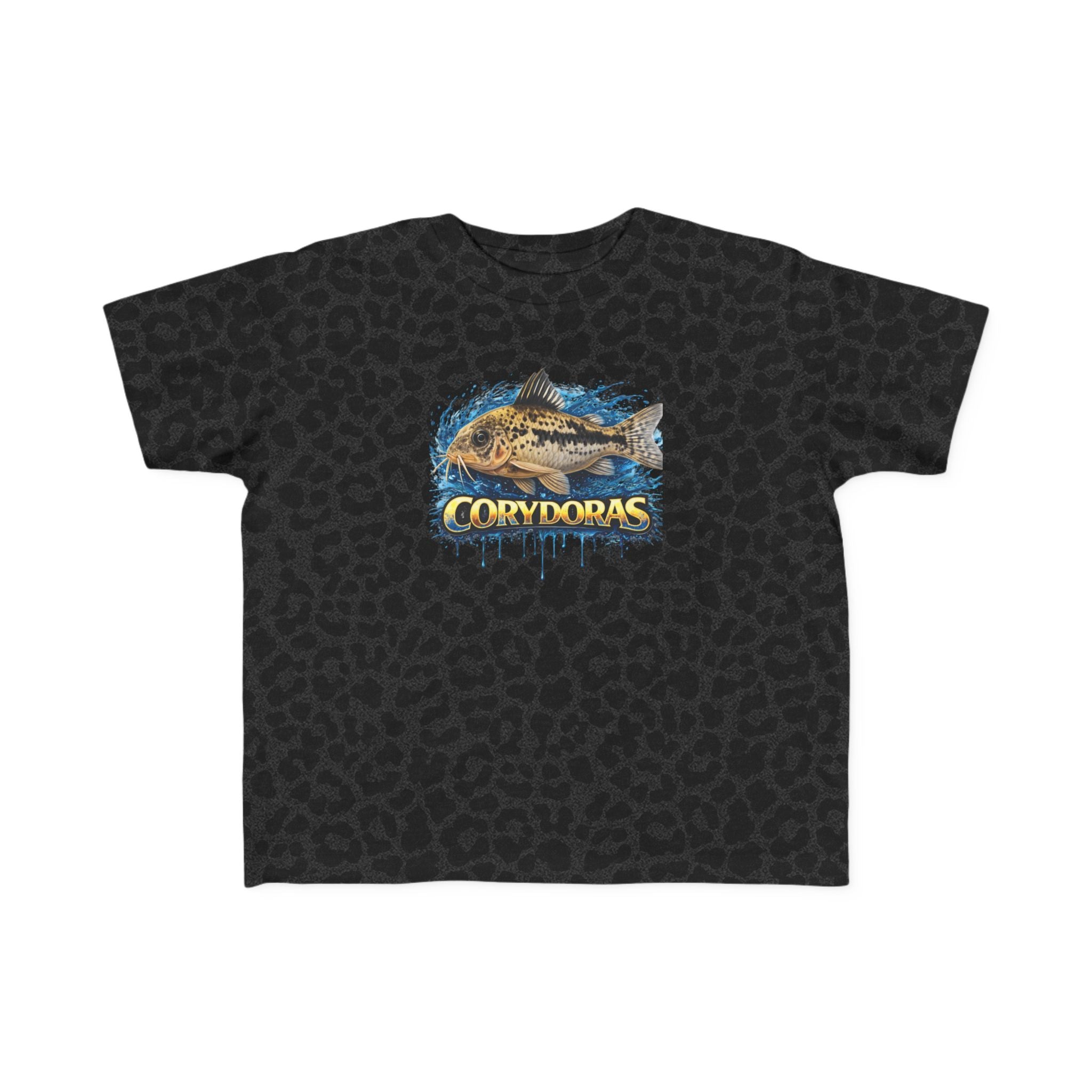 Toddler Tee — 'Corydoras' Aquarium Fish Graphic