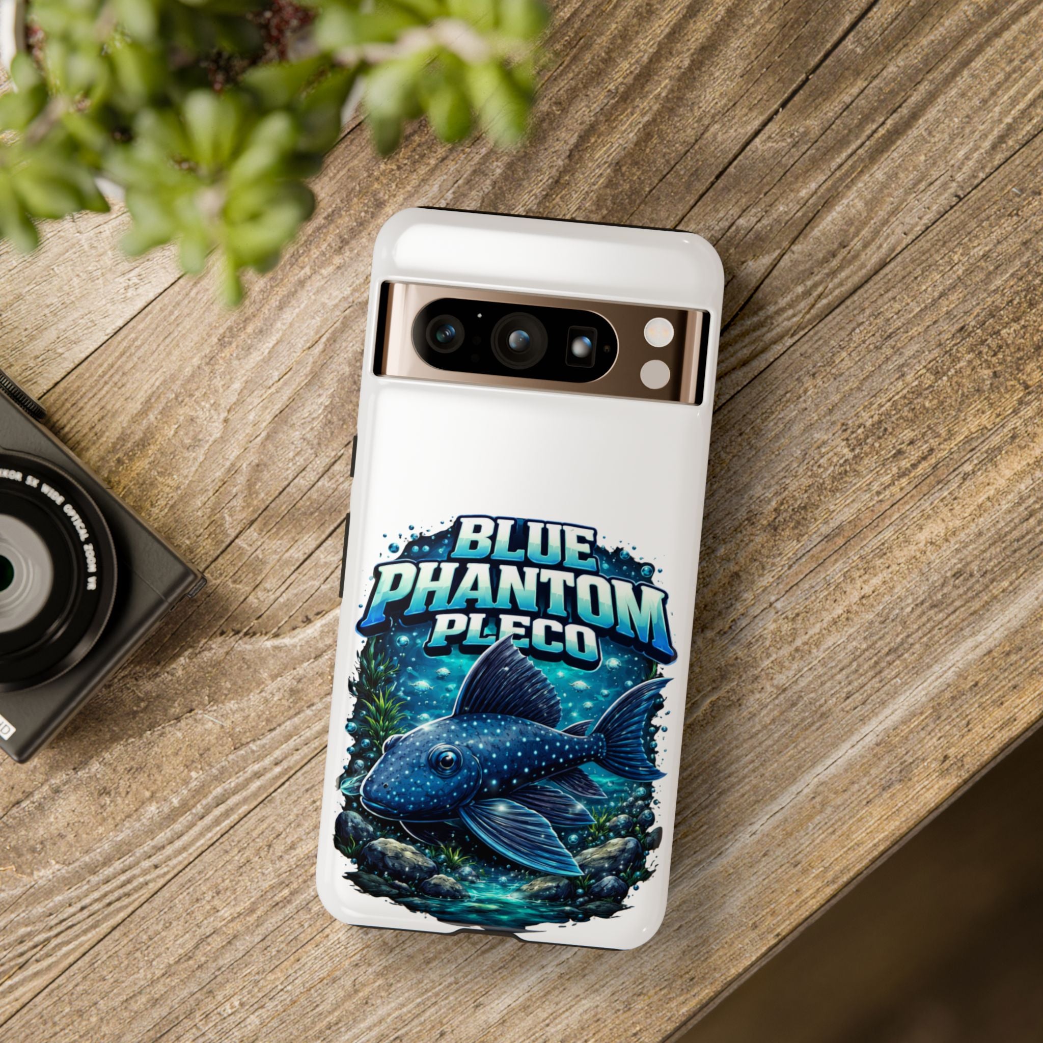 Blue Phantom Pleco Phone Case