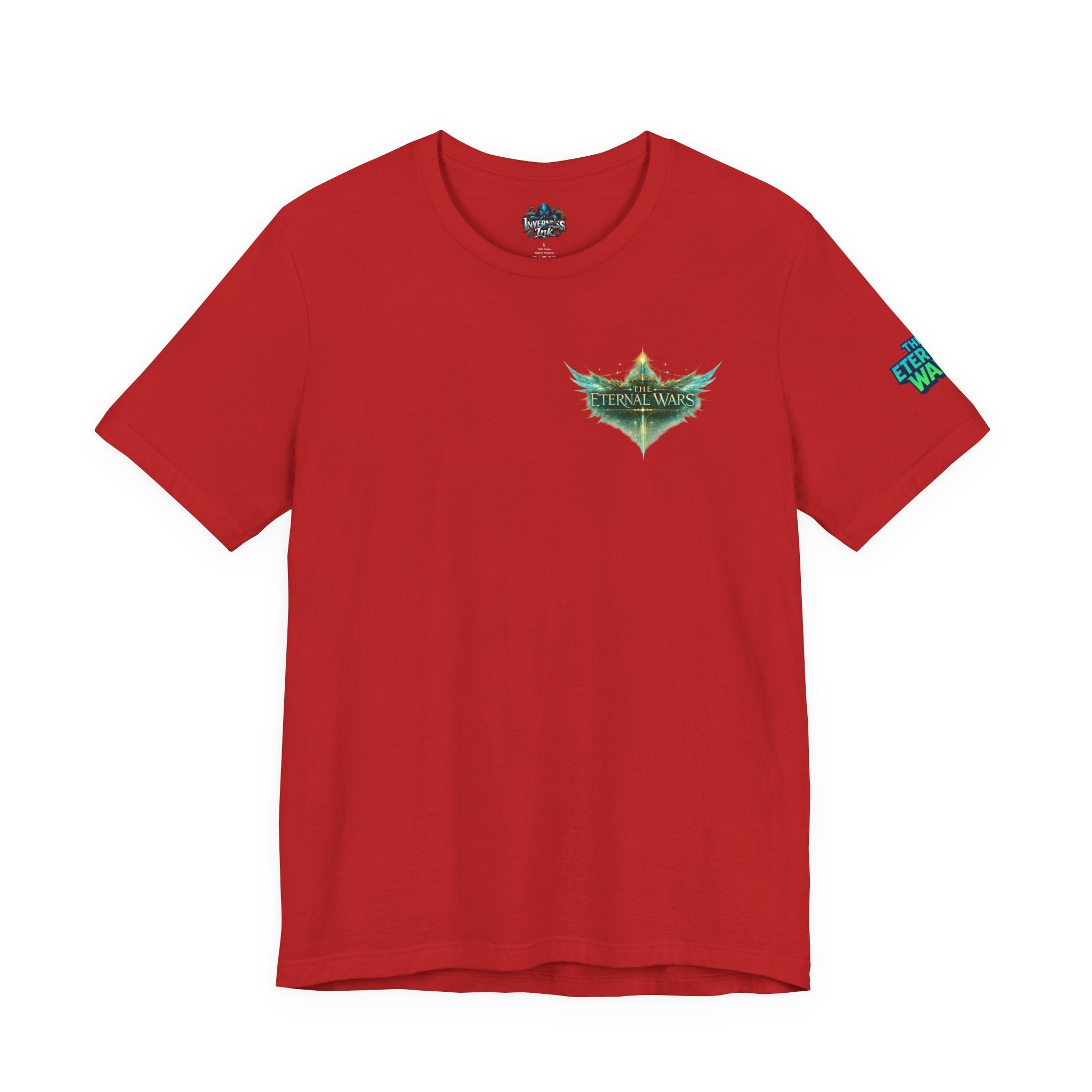 The Eternal Wars Motorcycle Tee — Cynder V Sportbike Graphic Shirt