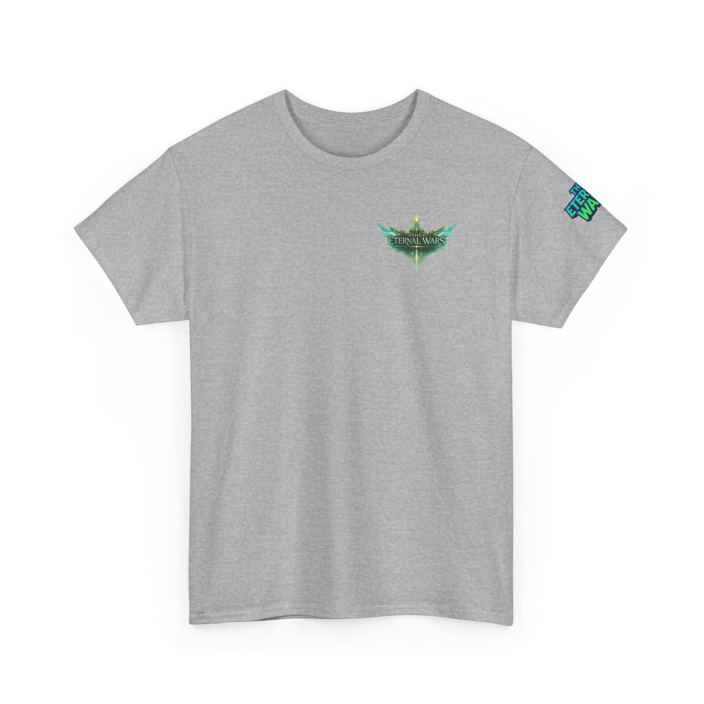 The Eternal Wars Graphic Tee – "Cambria" Winged Warrior Shirt