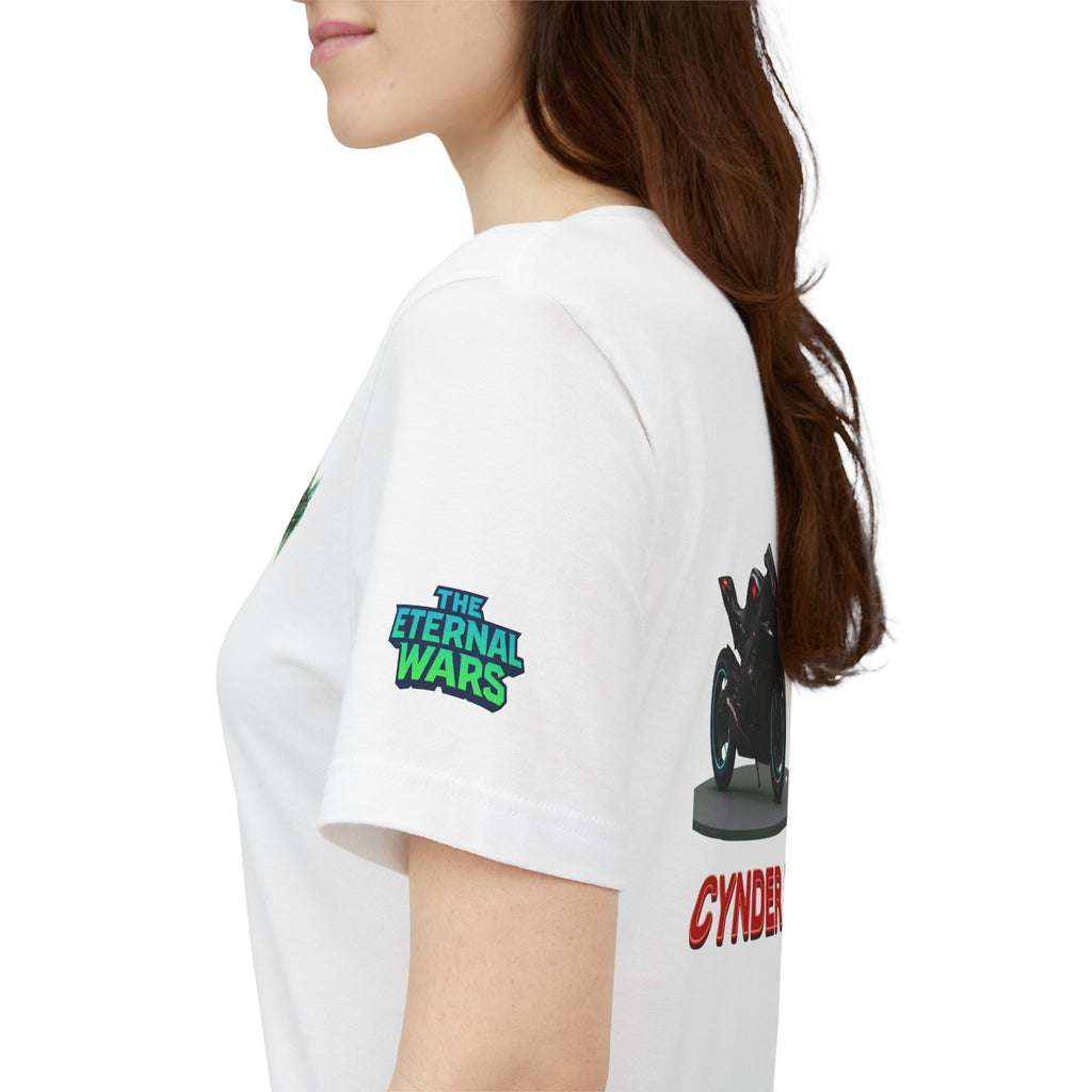 The Eternal Wars Motorcycle Tee — Cynder V Sportbike Graphic Shirt