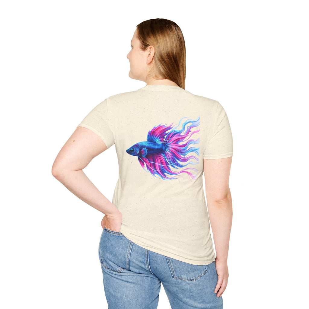 Electric Paint Betta — Lightweight Studio Tee