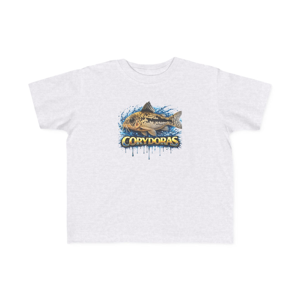 Toddler Tee — 'Corydoras' Aquarium Fish Graphic
