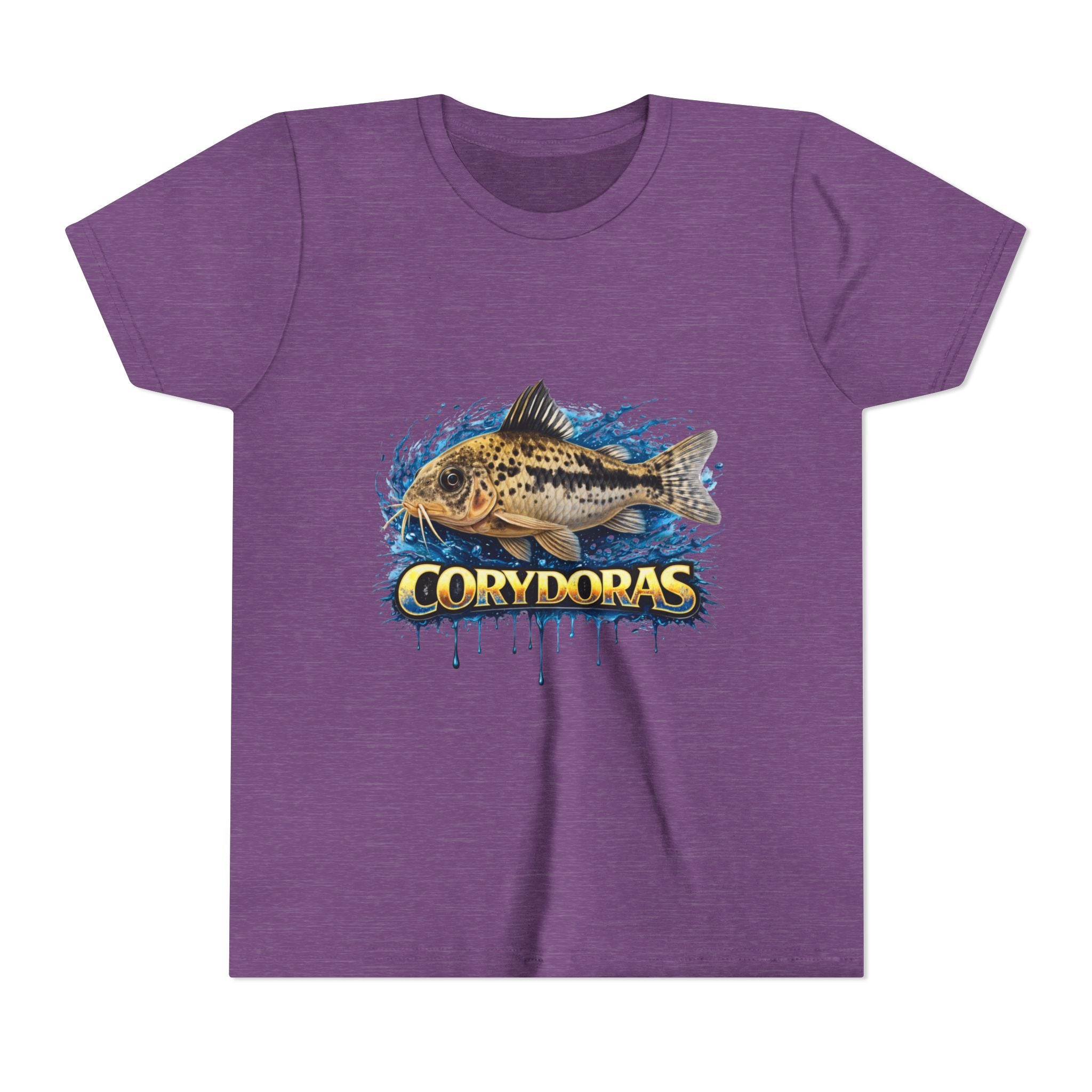 Corydoras Fish Youth Tee – Cute Aquarium Catfish Graphic Shirt