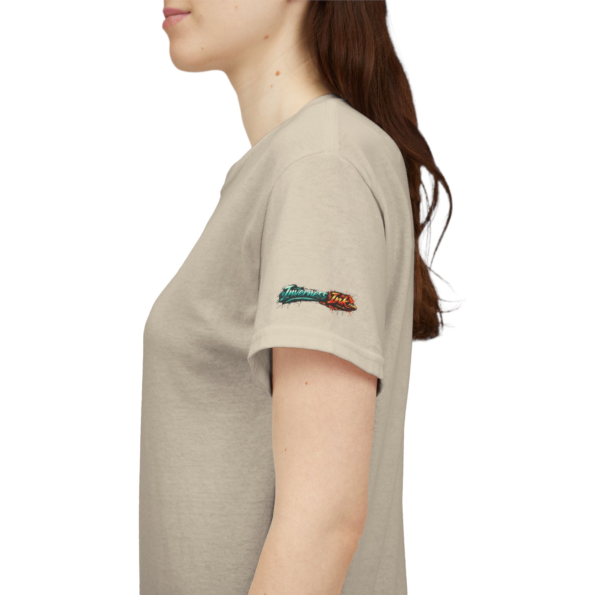 Angelfish Graphic Tee — Blue Tropical Fish Shirt