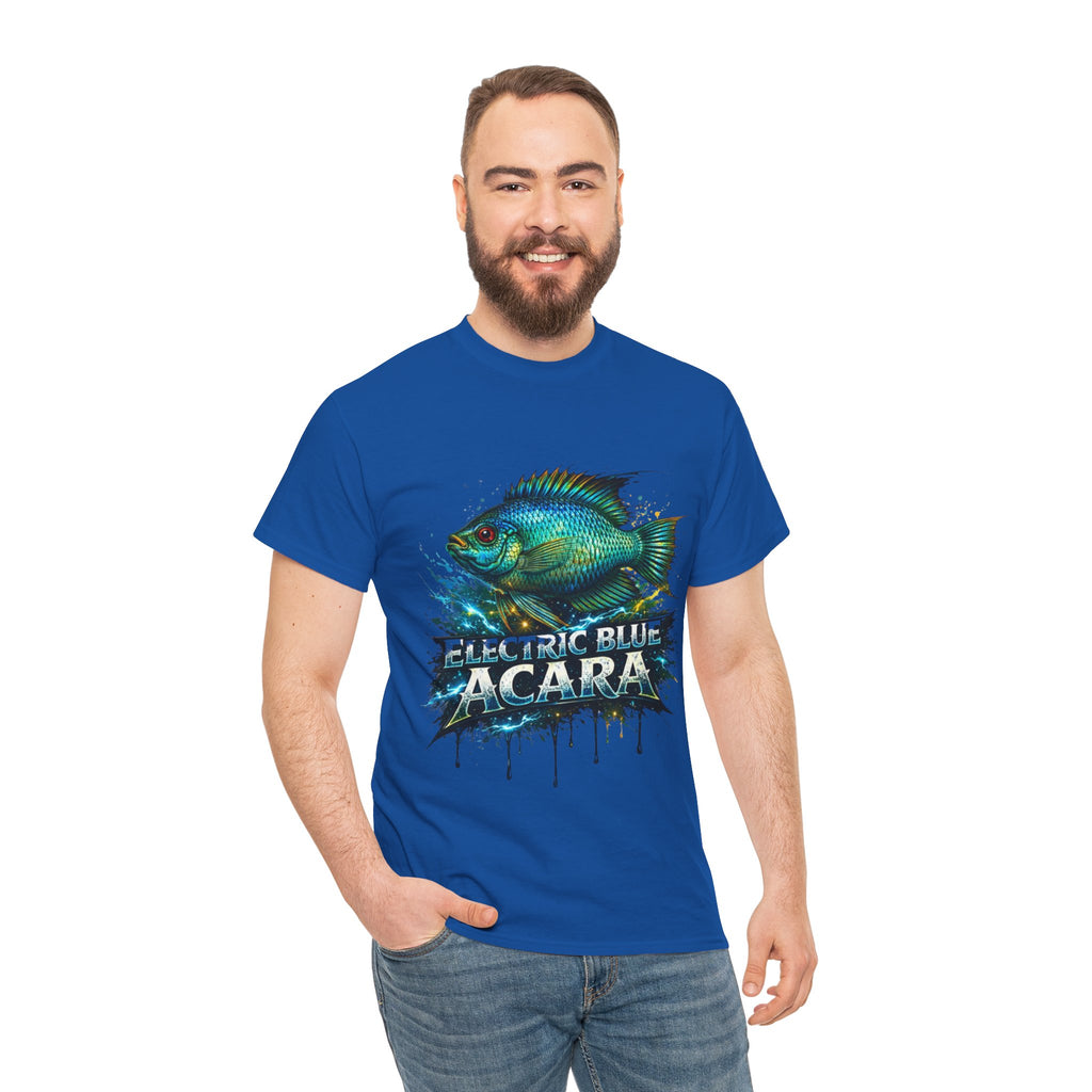 Electric Blue Acara – Premium Graphic Tee