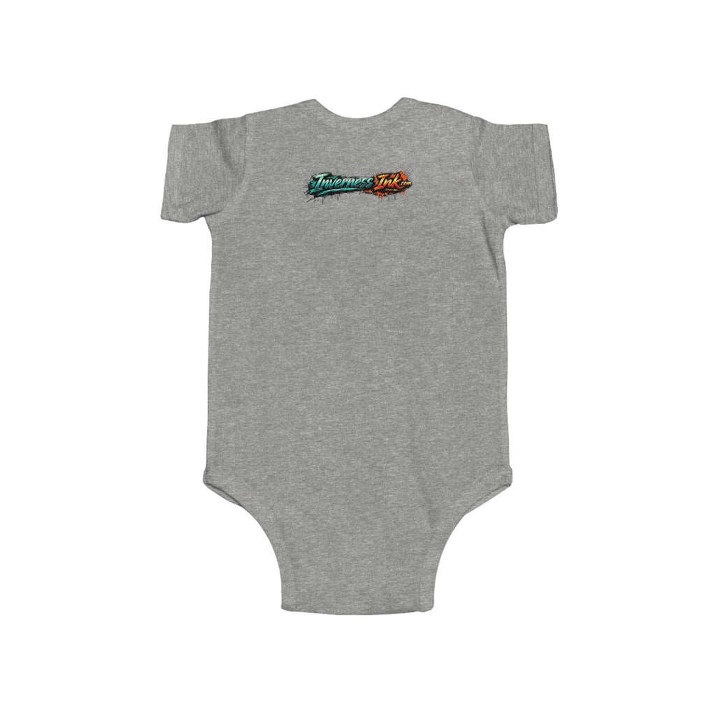 Betta Fish Baby Bodysuit — Colorful Watercolor Aquarium Infant Onesie