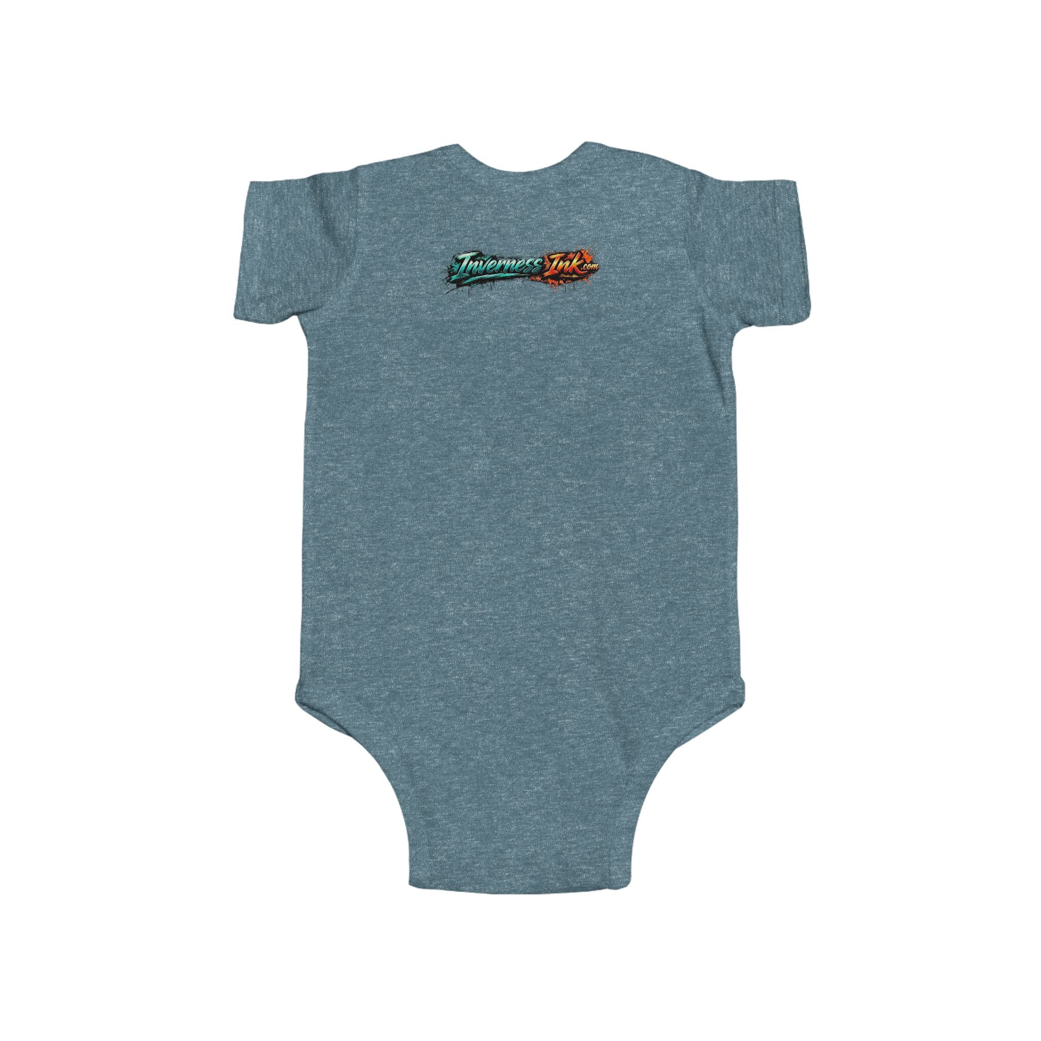 Betta Fish Baby Bodysuit — Colorful Watercolor Aquarium Infant Onesie