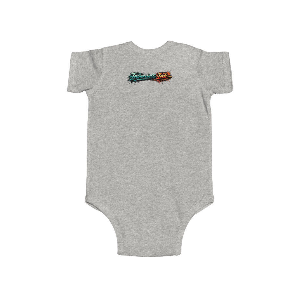 Betta Fish Baby Bodysuit — Colorful Watercolor Aquarium Infant Onesie
