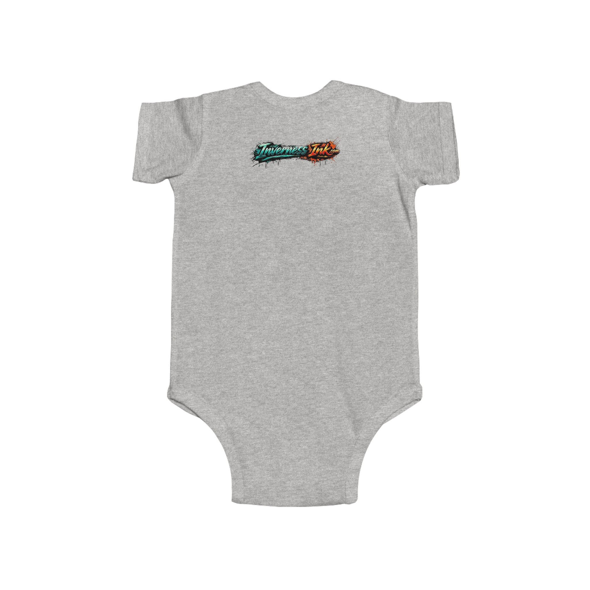 Betta Fish Baby Bodysuit — Colorful Watercolor Aquarium Infant Onesie