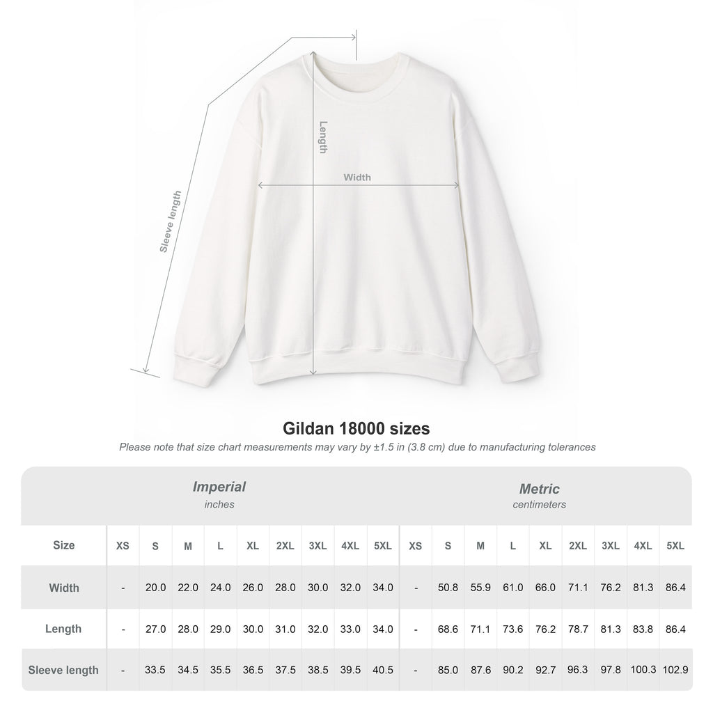 Electric Discus – Heavy Blend "Lightning" Crewneck Sweatshirt
