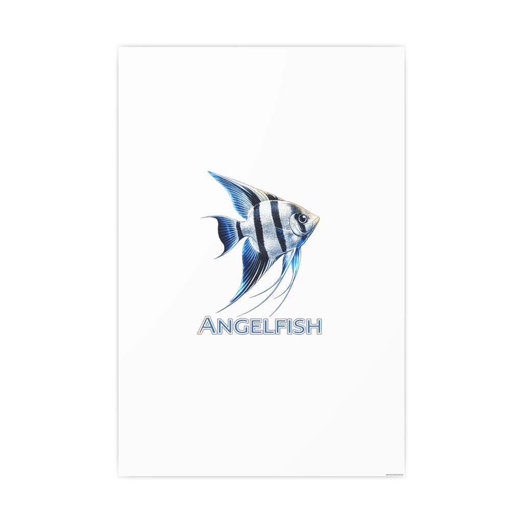 Angelfish – Premium Satin Photo Art Poster