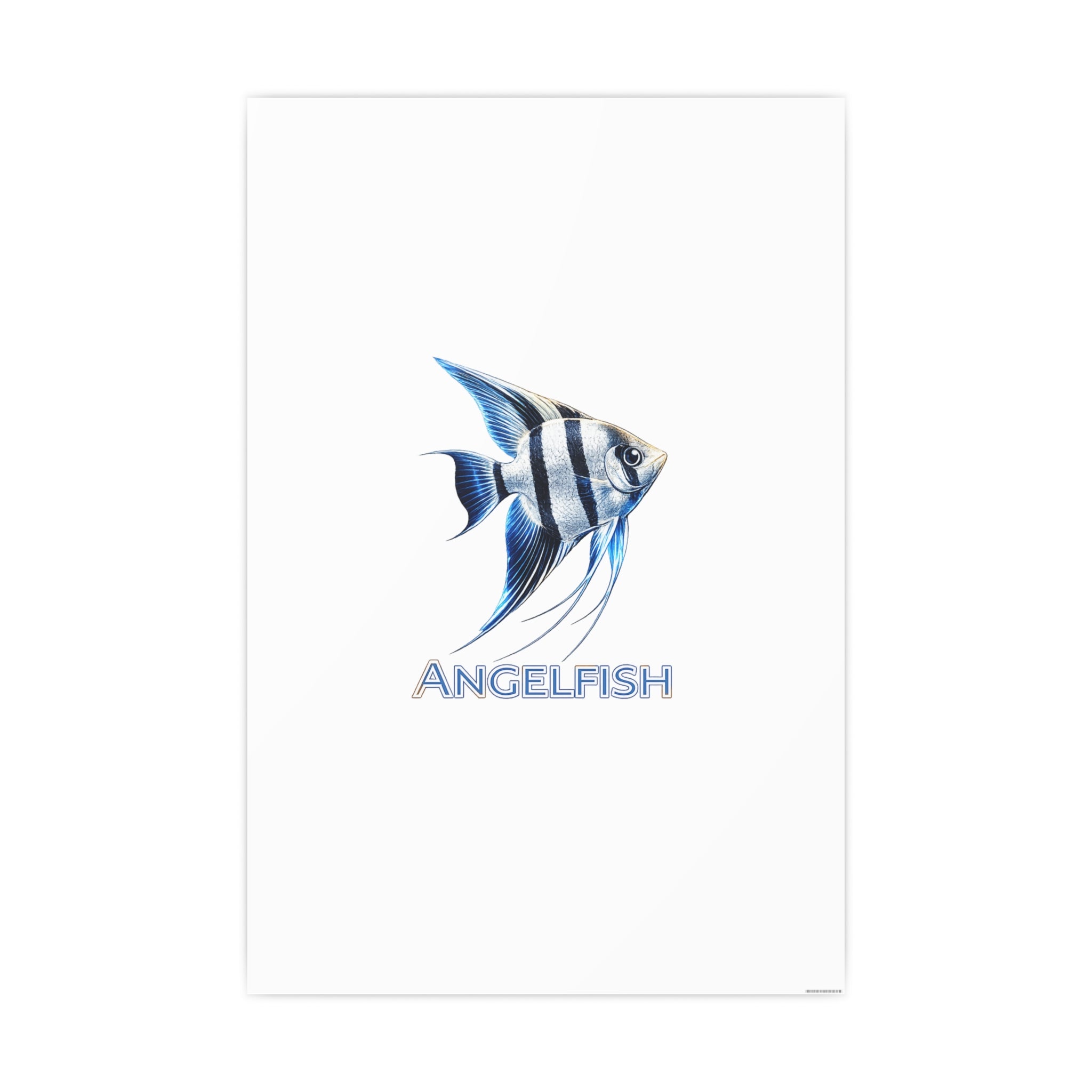 Angelfish – Premium Satin Photo Art Poster