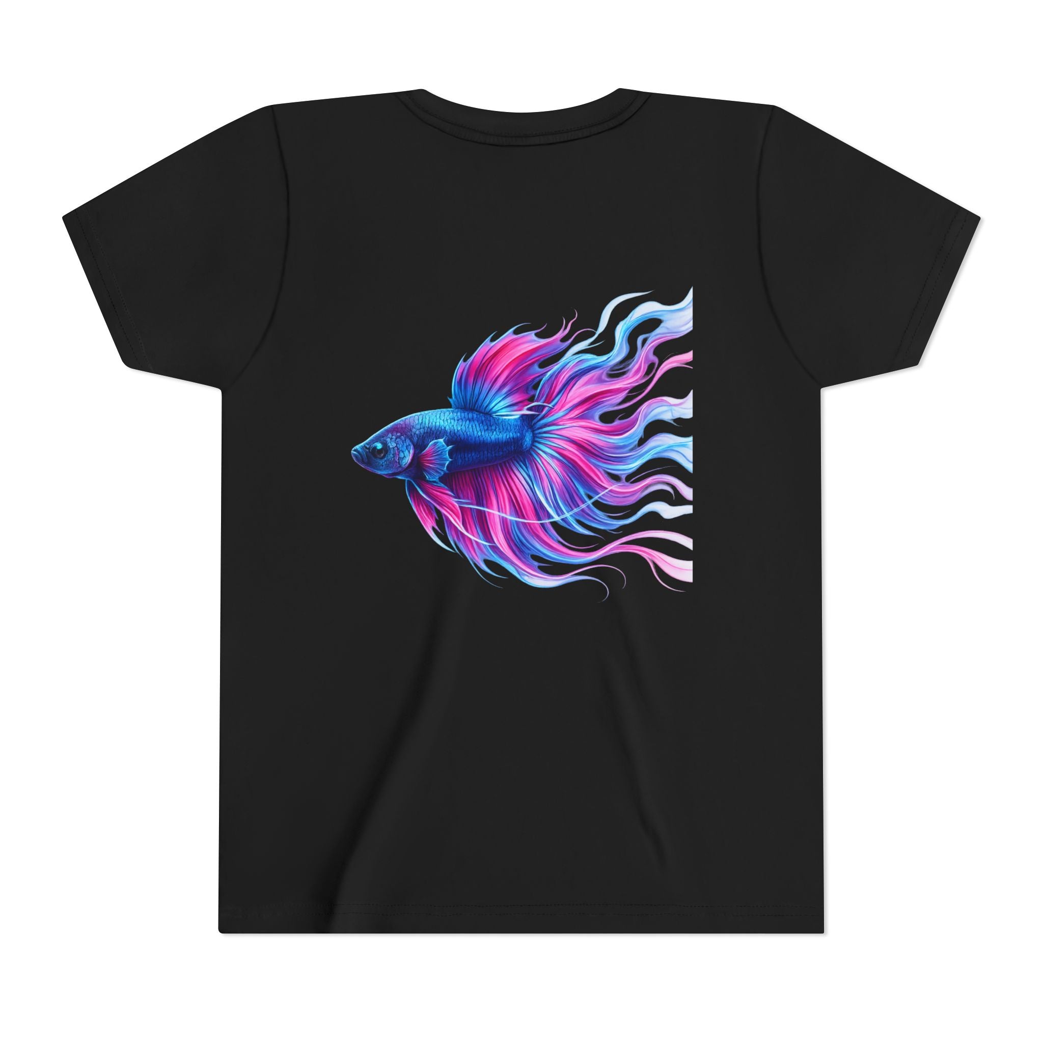 Youth Tee - Colorful Betta Fish Graphic Shirt