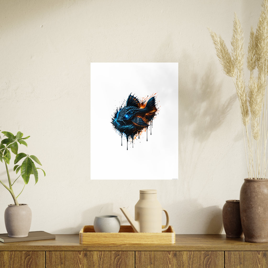Armored Pleco L-185 – Premium Satin Photo Art Poster
