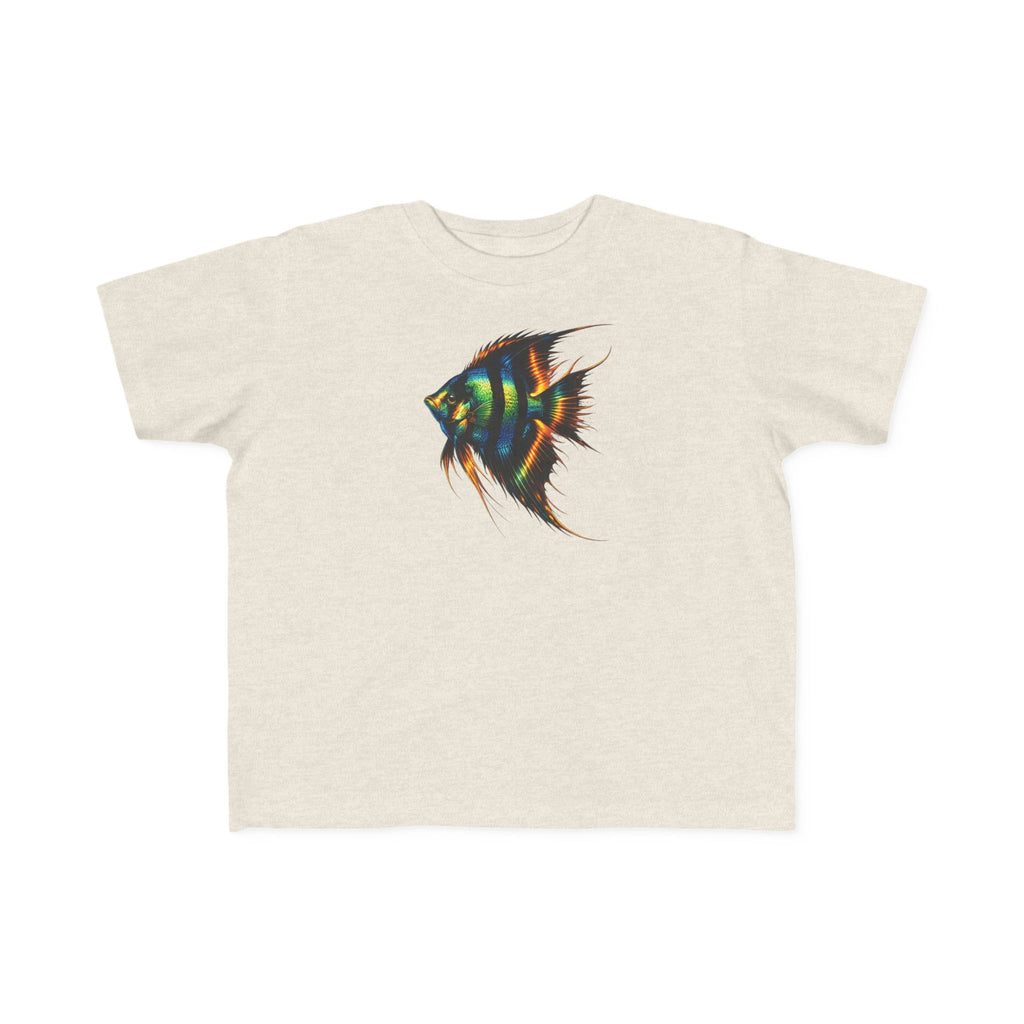 Toddler Fish Tee — Colorful Angelfish Graphic Kids Shirt