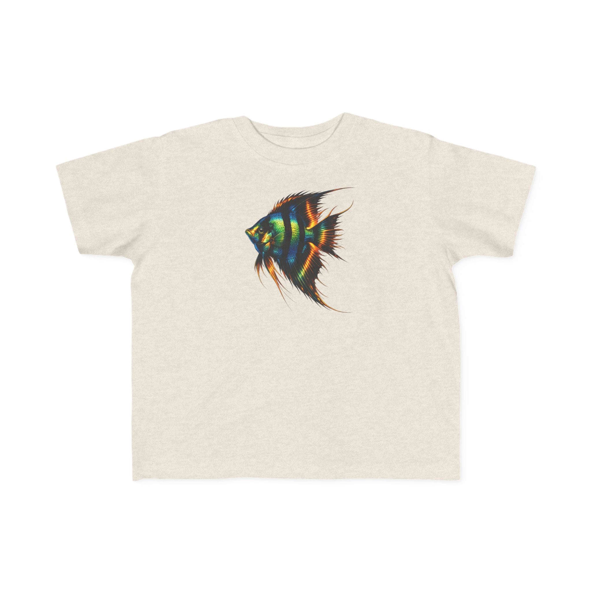 Toddler Fish Tee — Colorful Angelfish Graphic Kids Shirt