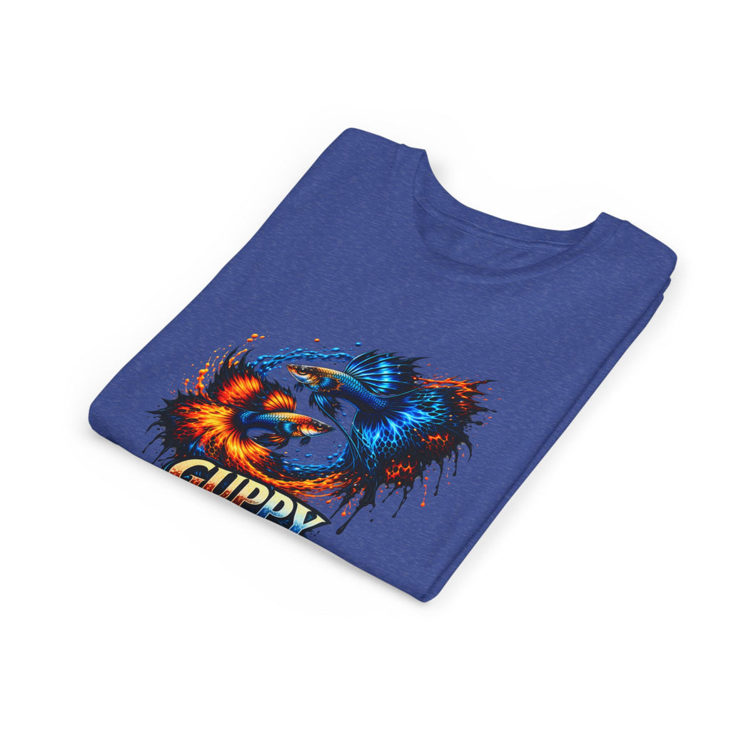 Fire & Ice Guppy – Youth "Neon Flare" Premium Tee
