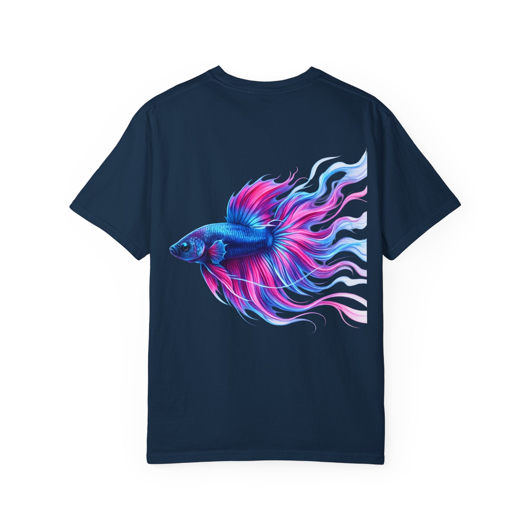 Electric Paint Betta T-Shirt — Neon Betta Splendens Art Tee