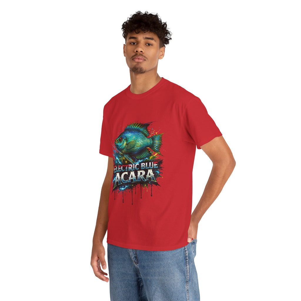 Electric Blue Acara – Premium Graphic Tee
