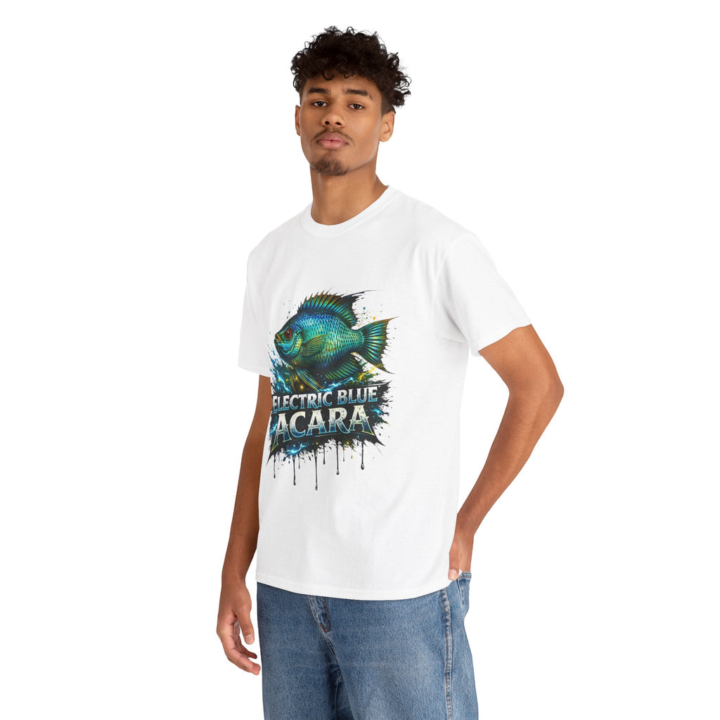 Electric Blue Acara – Premium Graphic Tee