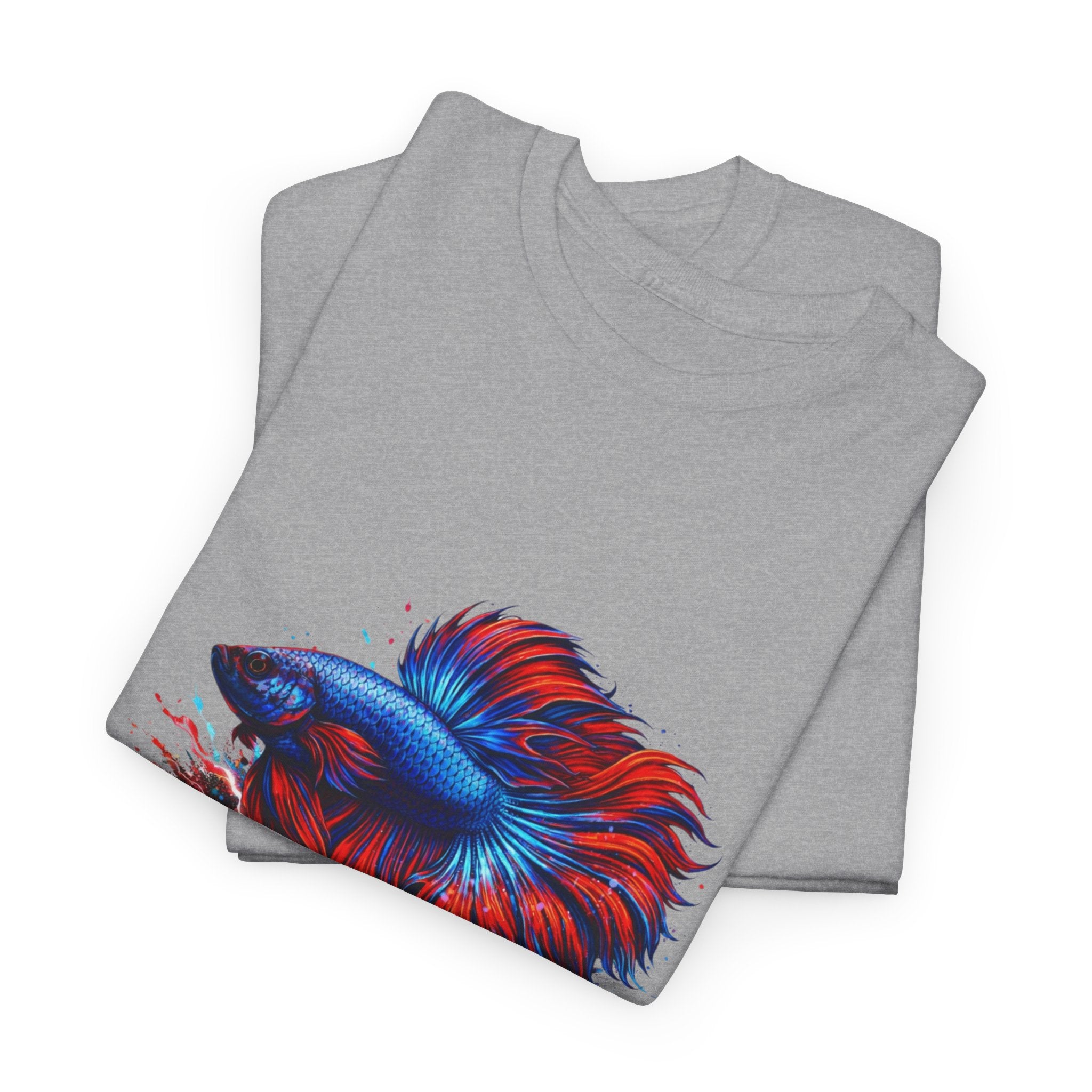Betta Fish T-Shirt — Fiercely Betta Colorful Aquarium Fish Tee