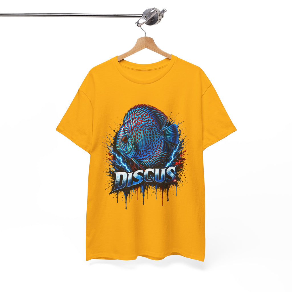 Discus Fish Graphic Tee - Vibrant Aquarium Fish Shirt
