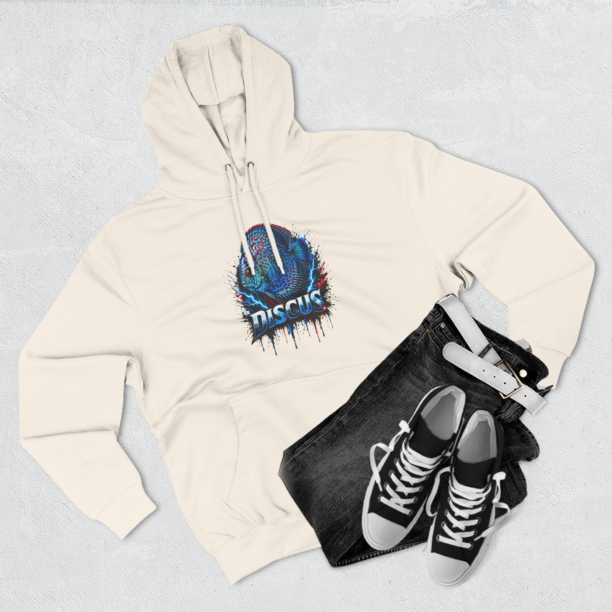 Electric Discus – Premium "Lightning" Lane Seven Hoodie