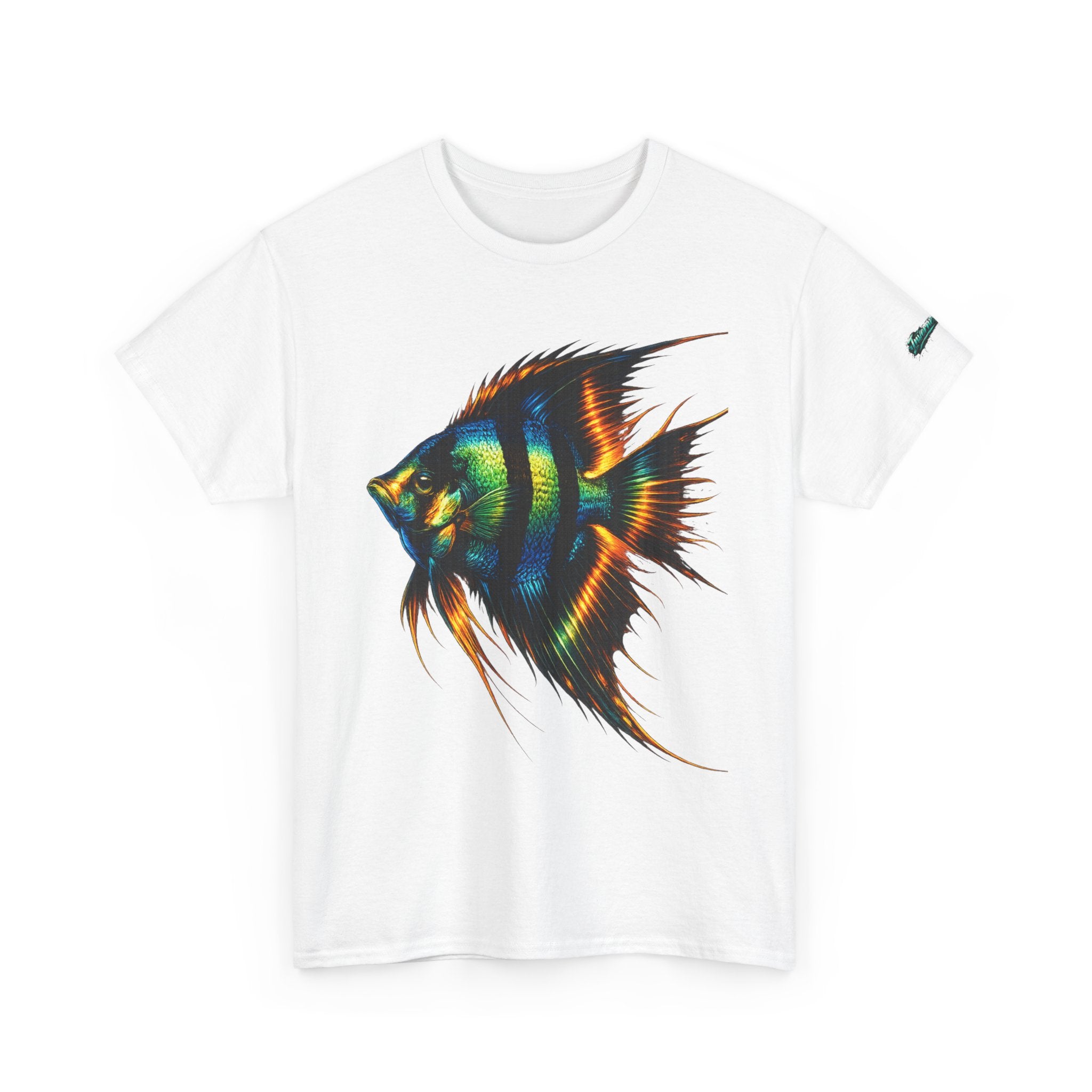 Angelfish Graphic Tee – Vibrant Tropical Fish T-Shirt