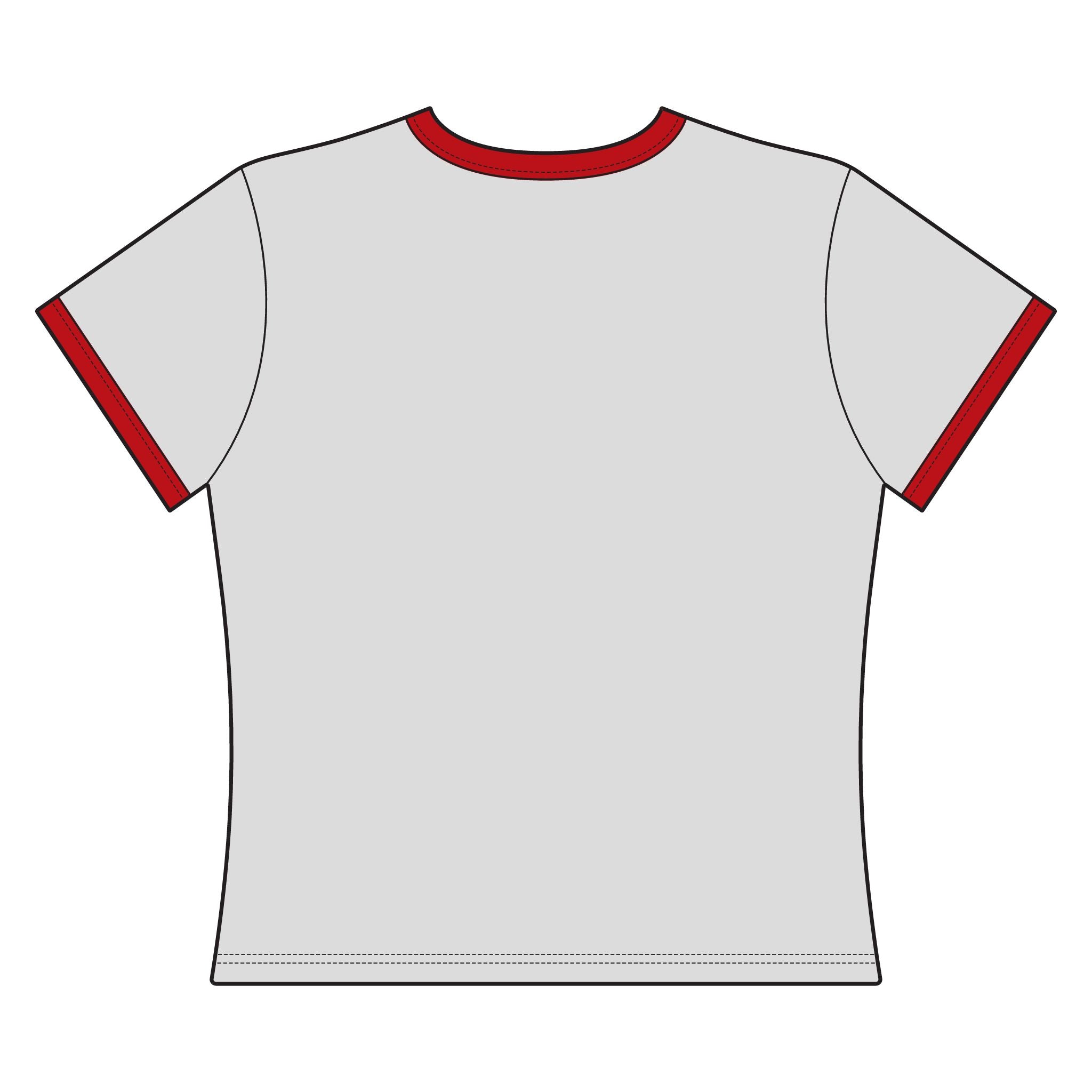 Corydoras Fish Women's Ringer Tee — Freshwater Catfish Aquarium Shirt